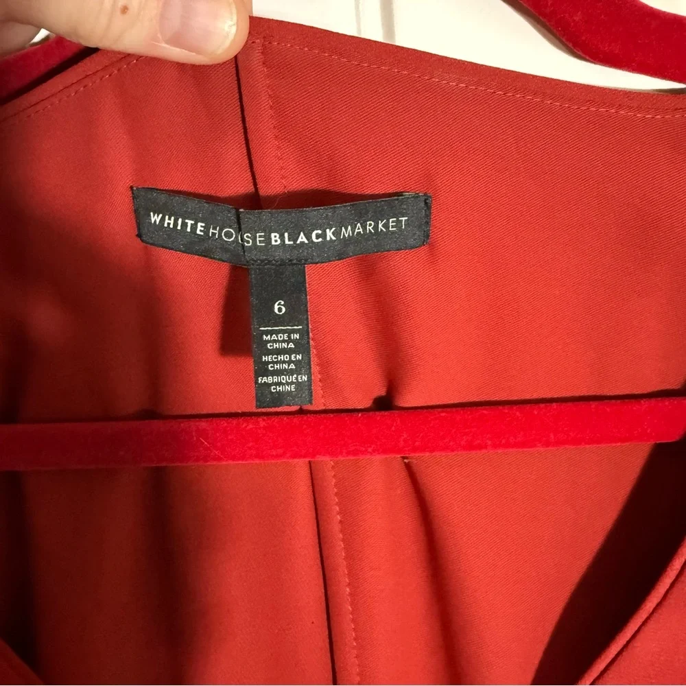 WHBM Hi Low Cold Shoulder Dress - Picture 2 of 7